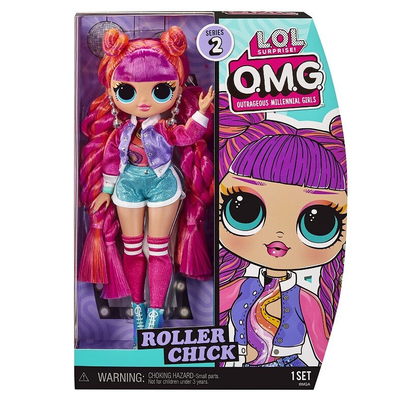 MGA 586135 - LOL Surprise OMG Roller Chick Fashion Doll modes lelle 
