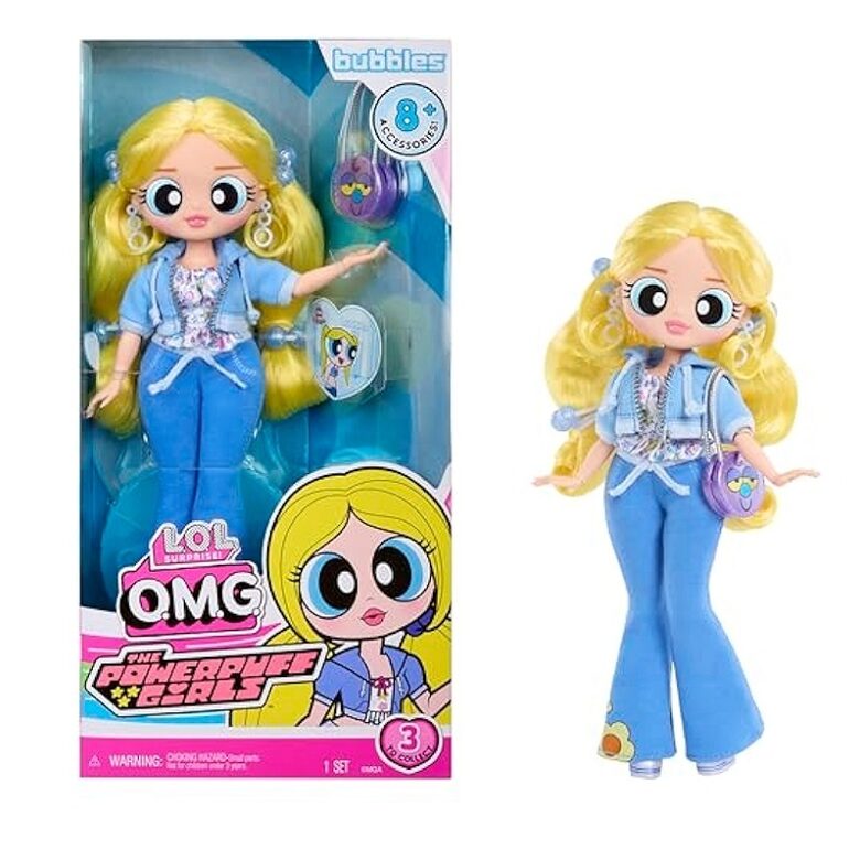 MGA 542926 - LOL Surprise! OMG The Powerpuff Girls Bubbles lelle