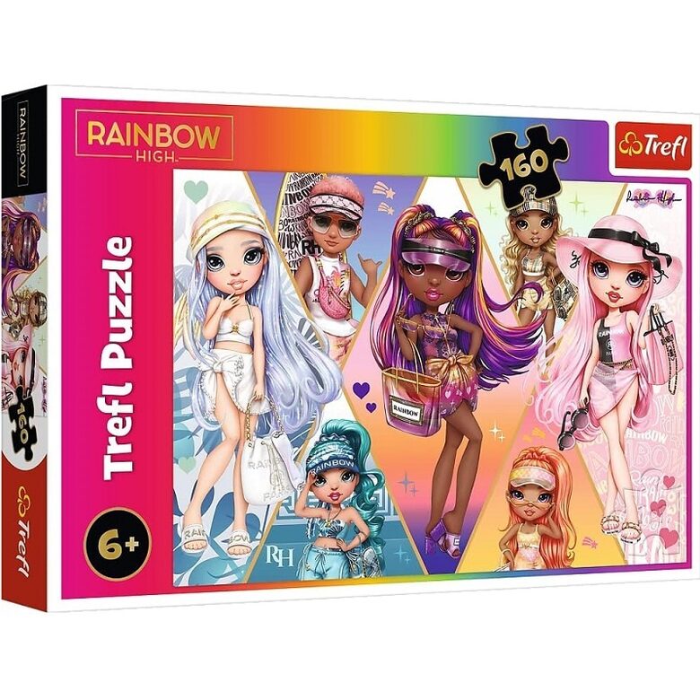 Tréfl - Rainbow High Puzzle 160 Elements