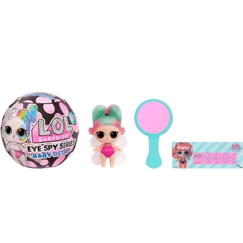 MGA 542605 - LOL Surprise! Eye Spy Series Baby Sisters lelle mazā māsa