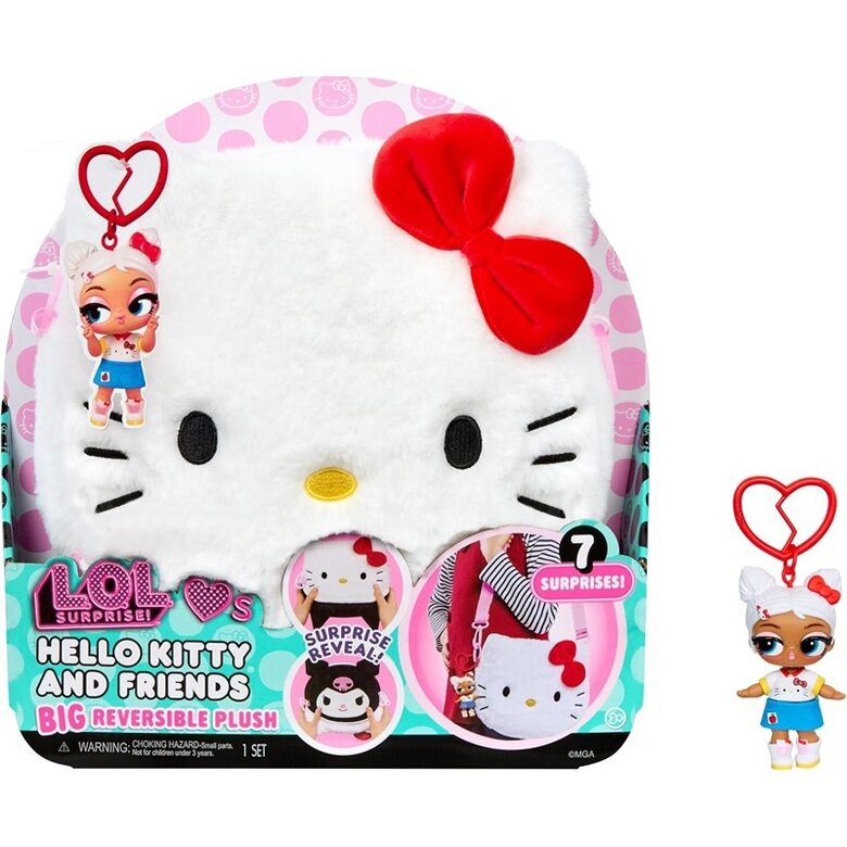 MGA 249849 - LOL Surprise! Loves Hello Kitty and Friends lielā mīkstā soma