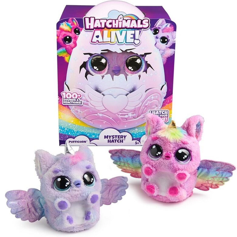 Hatchimals Alive Mystery Egg Pufficorn ola ar zvēriņu