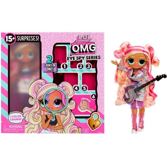 MGA 542681 - LOL Surprise! OMG Eye Spy Series - Rockstar Jordan Boltz lelle
