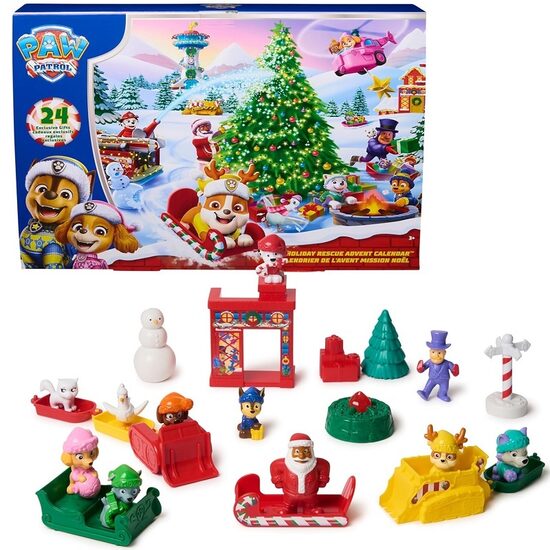 PAW PATROL Adventes Kalendārs 2025 Ķepu Patruļa