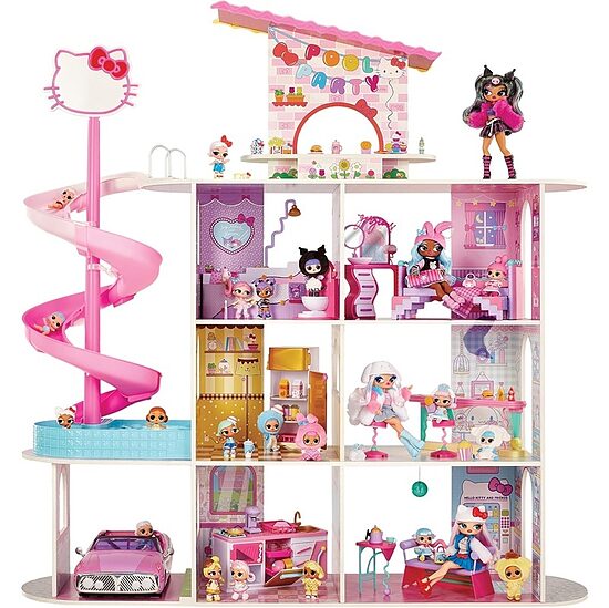 MGA 254607 - LOL Surprise! Loves Hello Kitty and Friends House māja