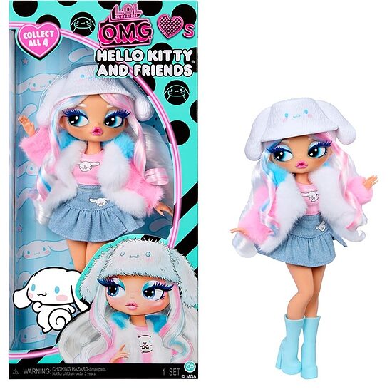 MGA 255291 - LOL Surprise! OMG Loves Hello Kitty and Friends Cinnamoroll lelle