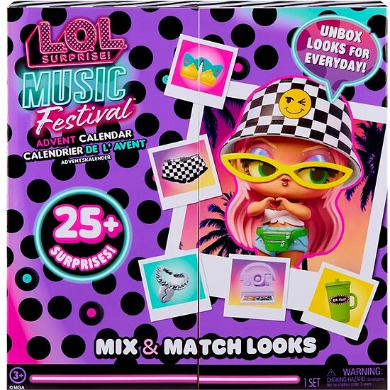 MGA 256595 - LOL Surprise! Music Festival Advent Calendar adventes kalendārs