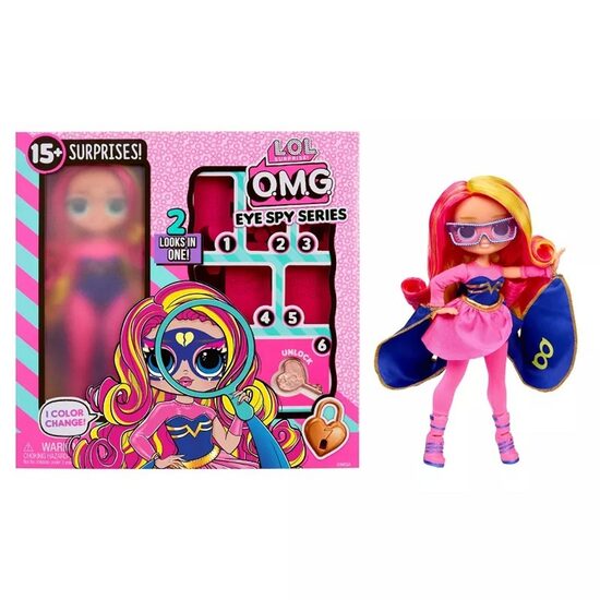 MGA 542667 - LOL Surprise! OMG Eye Spy Series - Superhero Sabrina Sky lelle