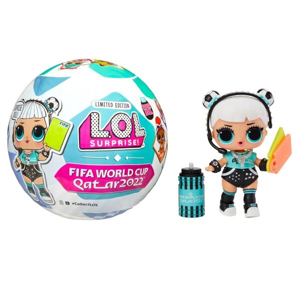 MGA 586364 - LOL Surprise X FIFA World Cup Qatar 2022 Dolls with 7 Surprises 