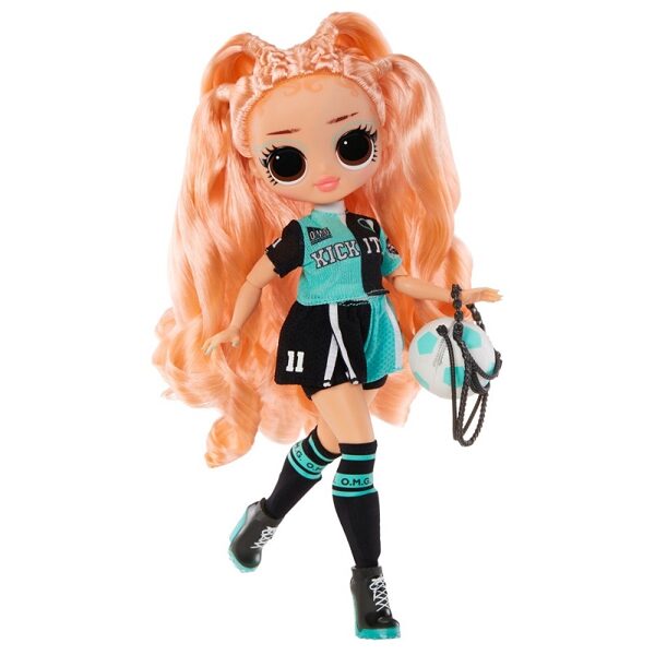MGA 579793 - LOL Surprise OMG Sports Fashion Doll Kicks Babe lelle ar 20 pārsteigumiem