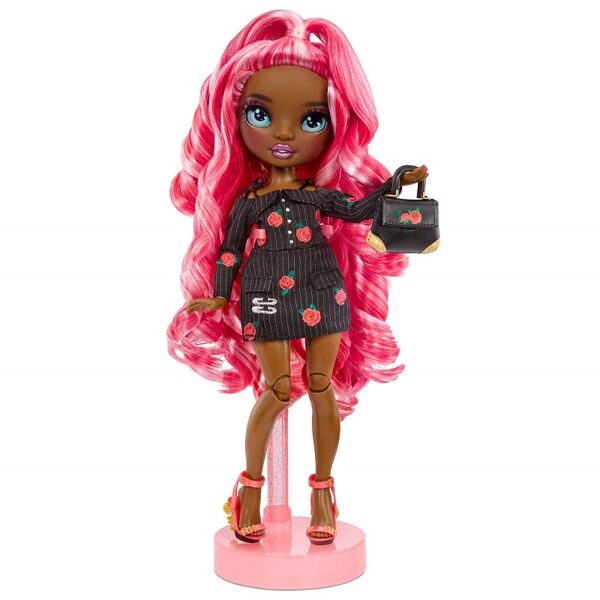 MGA 575733 - Rainbow High Daria Roselyn Fashion Doll lelle ar 2 kostīmiem