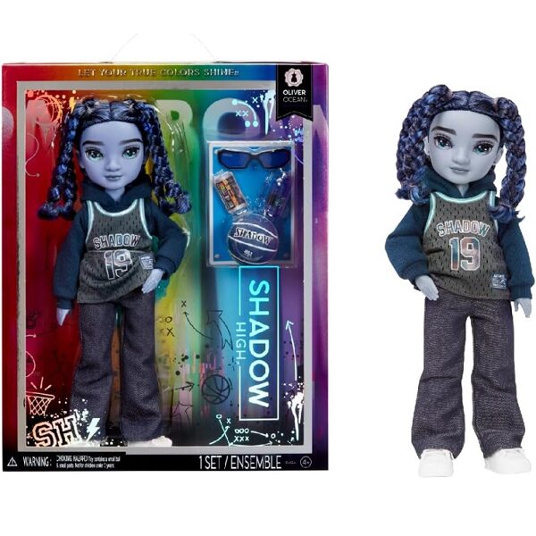 MGA 592822 - Rainbow High Shadow High - Oliver Ocean boy fashion doll