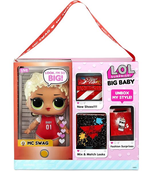 MGA 577461 - L.O.L. Surprise! LOL Big BB Baby MC Swag liela lelle