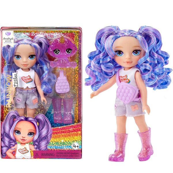 MGA 531234 - Rainbow High Littles - Amethyst Willow mazā māsa