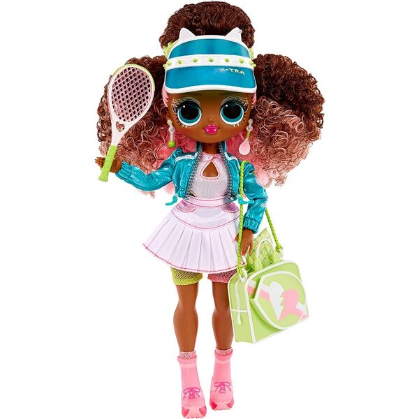 MGA 584247 - LOL Surprise OMG Sports Fashion Doll – Court Cutie lelle ar 20 pārsteigumiem