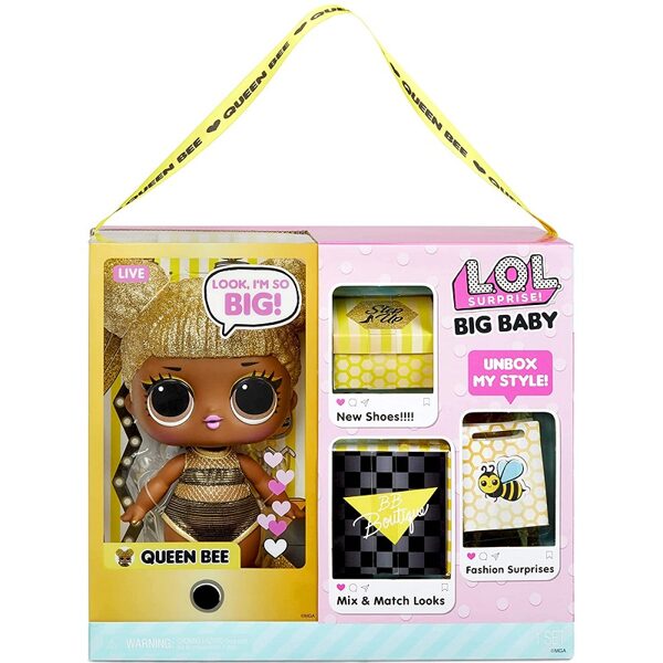 MGA 578192 - L.O.L. Surprise! LOL Big BB Baby Queen Bee liela lelle