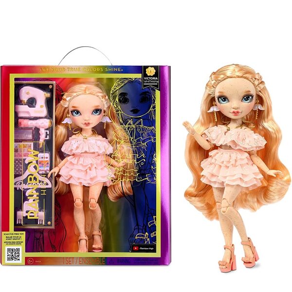 MGA 583134 - Rainbow High Light Pink Fashion Doll - Victoria Whitman modes lelle