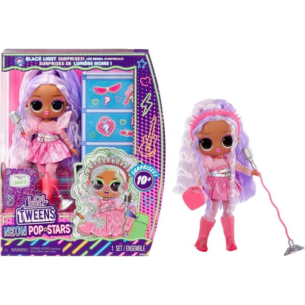 MGA 120667 - LOL Surprise! Tweens Neon Pop Stars - Kitty K lelle