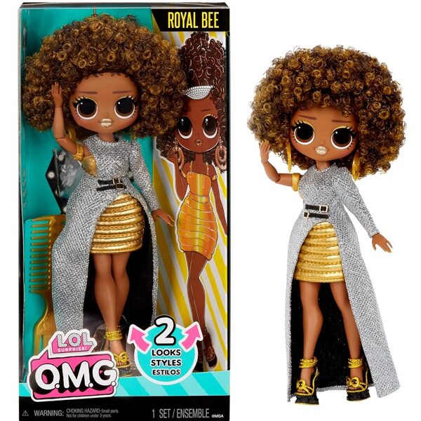 MGA ‎591603 - LOL Surprise OMG Royal Bee Fashion Doll 2looks 2styles modes lelle