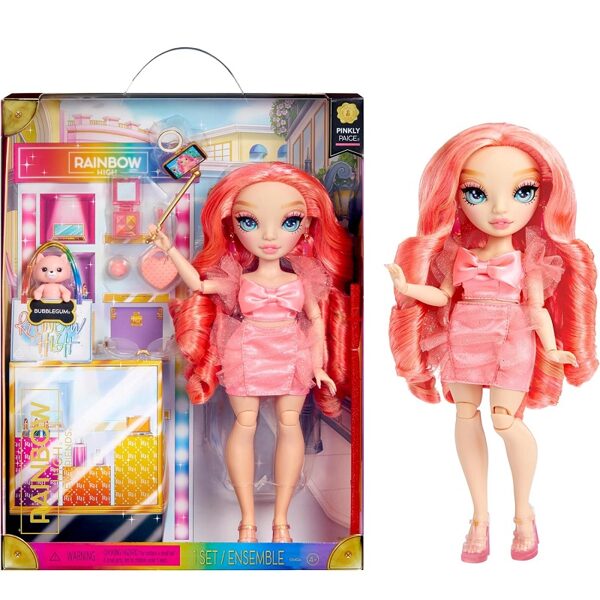 MGA 501923 - Rainbow High Fashion Doll - Pinkly Paige pink rozā modes lelle