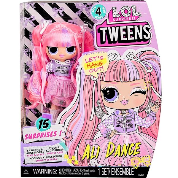 MGA 588726 - LOL Surprise Tweens Series 4 Fashion Doll Ali Dance with 15 Surprises lelle lol