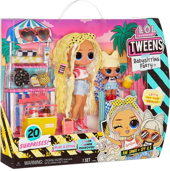 MGA 580492 - LOL Surprise Tween Babysitting Beach Party with 20 Surprises