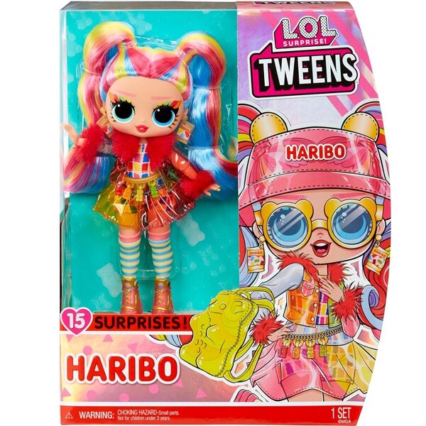 MGA 119920 - LOL Surprise Tweens Haribo Fashion Doll - Holly Happy modes lelle