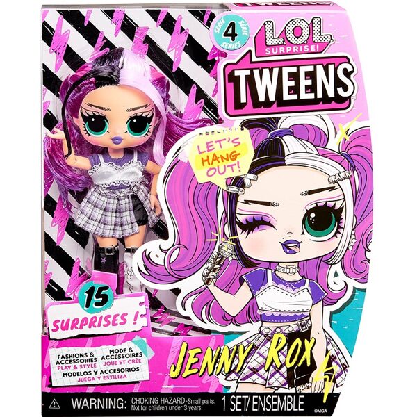 MGA 588719 - LOL Surprise Tweens Series 4 Fashion Doll Jenny Rox with 15 Surprises lelle lol