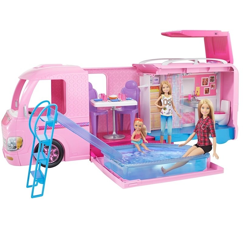 Mattel  FBR34 - Barbie Dream Camper Playset, kemperis