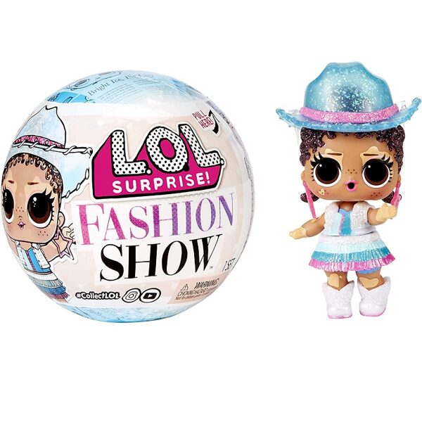MGA 584254 - LOL Surprise Fashion Show Dolls in Paper Ball with 8 Surprises lelle