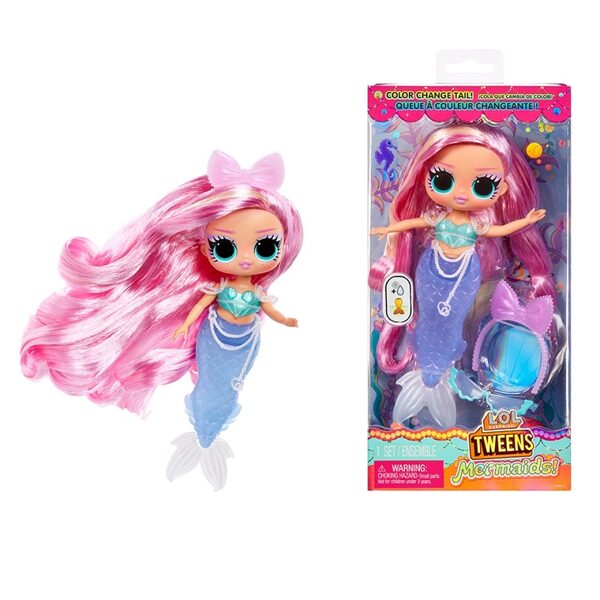 MGA 510451 - LOL Surprise! Tweens Mermaid Lola Waves nāriņa modes lelle