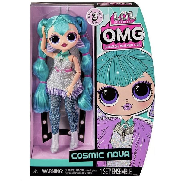 MGA 588566 - LOL Surprise! OMG Cosmic Nova Fashion Doll lelle