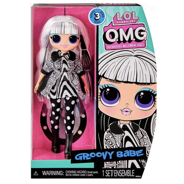 MGA 588573 - LOL Surprise! OMG Groovy Babe Fashion Doll lelle